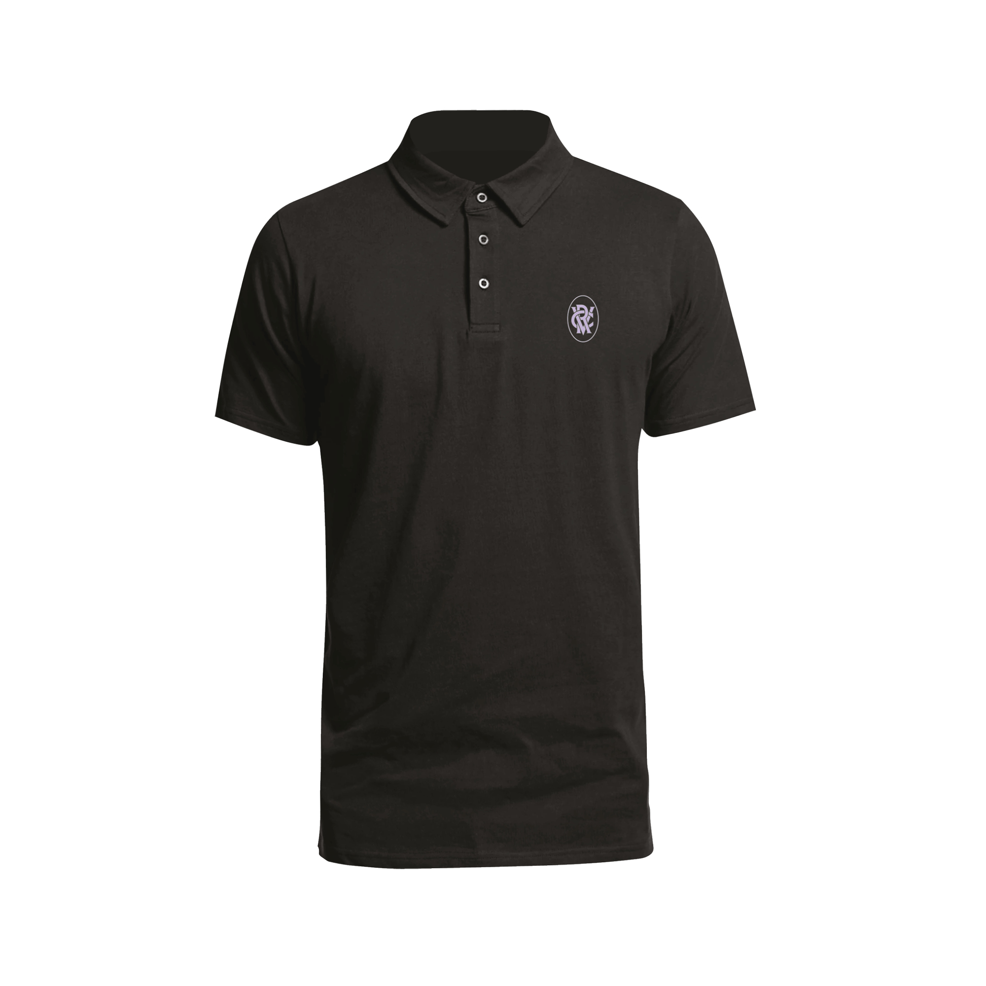 Black Polo with Purple VRC logo